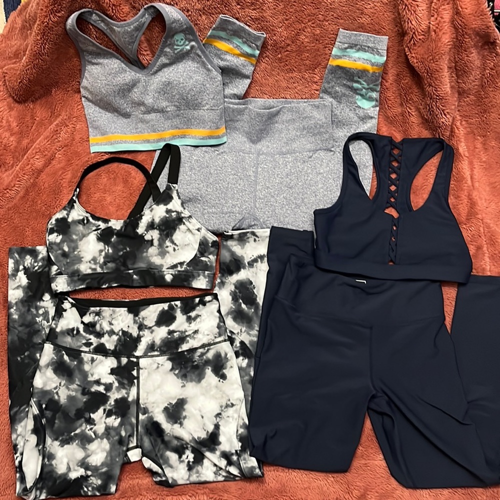 Three soulcycle Outfits - Women’s Small